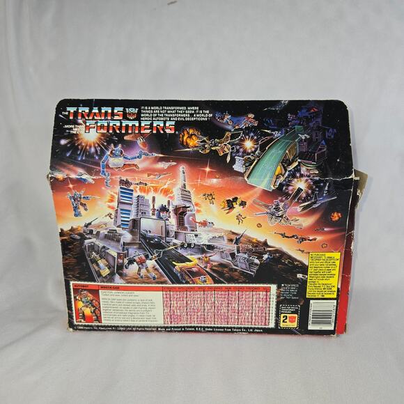 Vintage 1986 Transformers G1 Wreck-Gar Original Box Manual Decoder New Decals - Picture 16 of 16